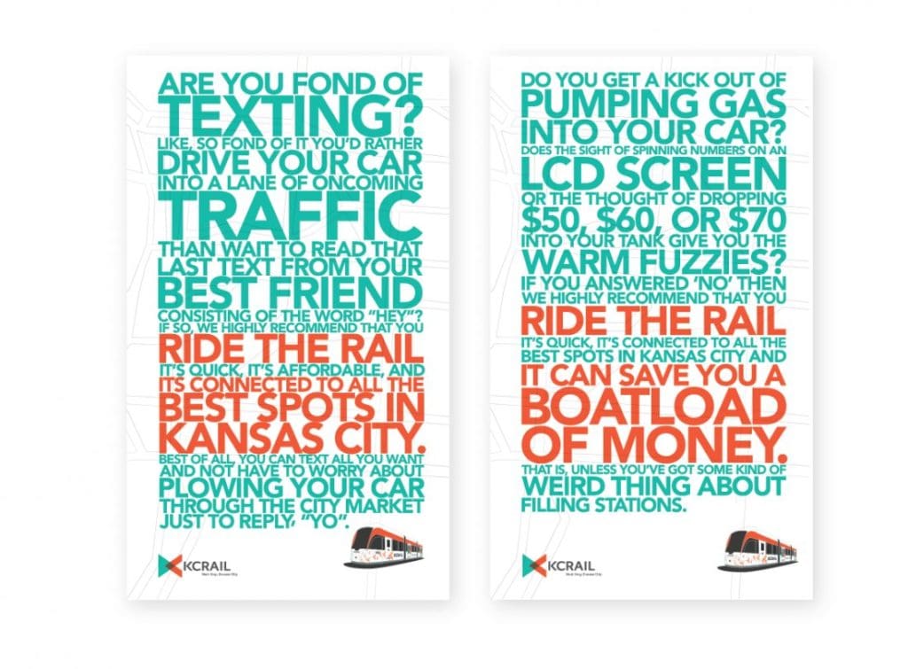 student print poster for the KC rail