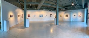 Interior of the Thornhill Art Gallery
